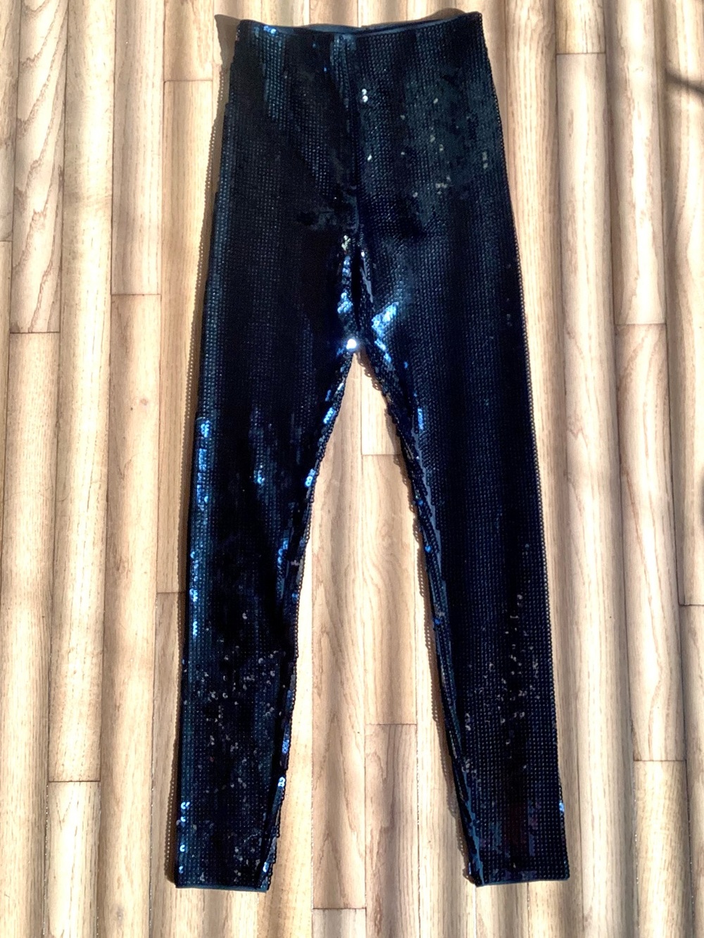 New  Express Super High-Waisted Sequin Leggings